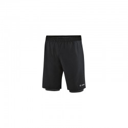 2-in-1 Short schwarz